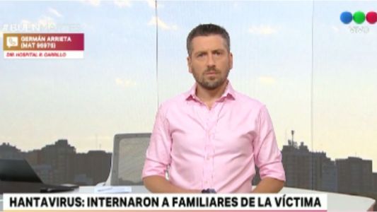 Hantavirus: internaron al esposo y al hijo de 4 años de la mujer que murió en Castelli