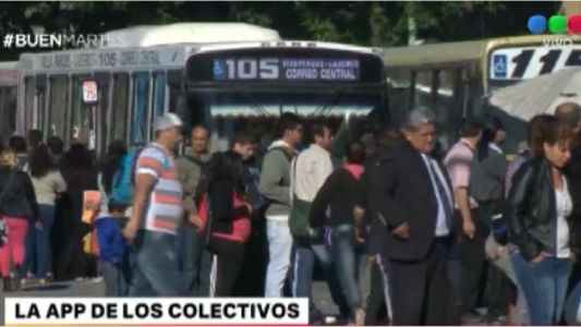 Lanzan la app para saber a qué hora llega el colectivo