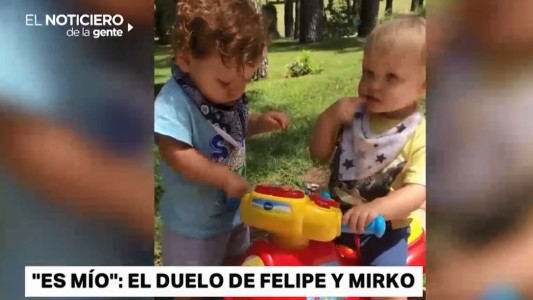 El duelo de Felipe y Mirko: los hijos de Flor Peña y Marley