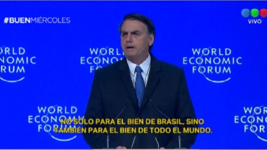Bolsonaro en Davos: “La izquierda ya no prevalecerá en América latina”