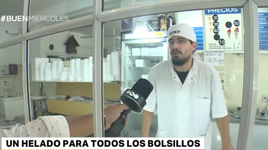 Helado para todos los bolsillos: venden el cucurucho a 5 pesos