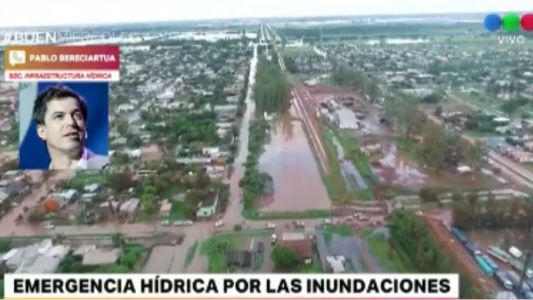 El Gobierno declaró la emergencia hídrica por las inundaciones
