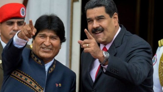 Evo Morales apoyó a Maduro: "El imperialismo busca herir la democracia de Venezuela"