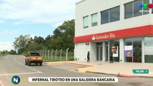 Disparando una ametralladora le roban 700 mil pesos a un supermercadista chino en una salidera