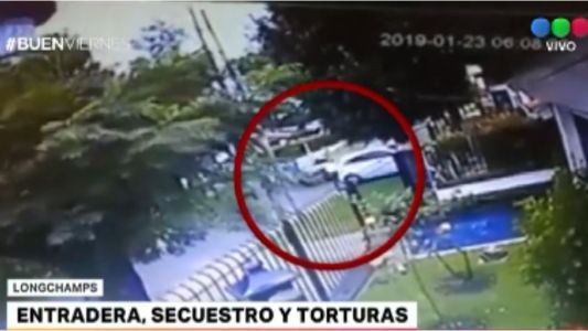 Entradera, secuestro y tortura en Longchamps