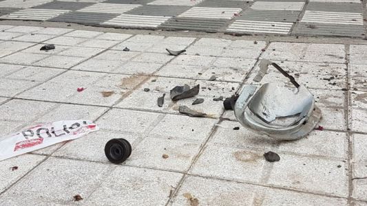 Se mató un motochorro cuando huía tras robar una mochila