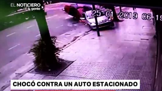 Video: choque impactante en avenida Gaona