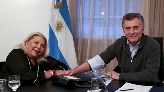 Carrió: "Yo no me peleo con Macri, yo garantizo la institucionalidad"