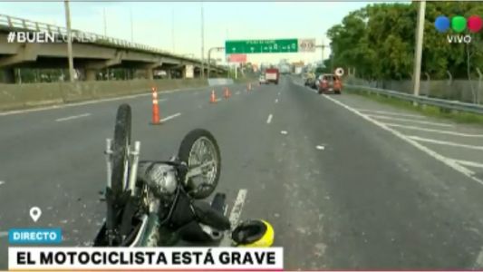 Choque en la Autopista Illia