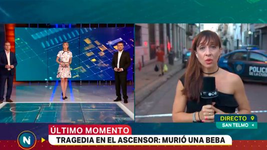 Horror en San Telmo: un bebé murió aplastado por un ascensor