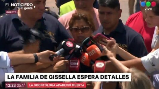 Habló la hermana de Gissella: "Quería hallar a mi hermana viva, pero la encontré muerta"