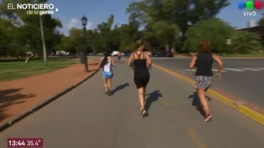 Alerta naranja: los que disfrutan el calor