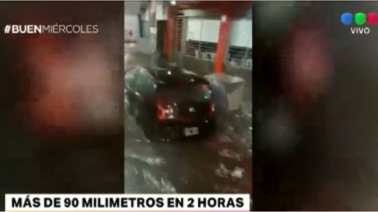 Con más de 45° de térmica, por la noche llegaron las lluvias