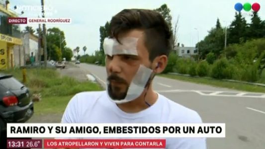 "Vivir para contarla": esperaban el colectivo y los atropellaron