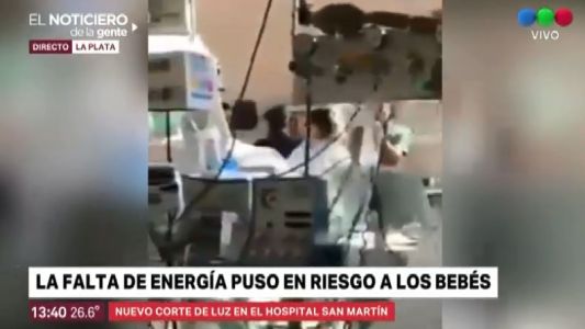 Un corte de luz puso en riesgo a bebés recién nacidos