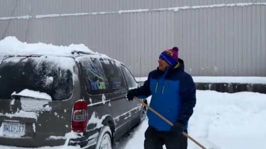 El otro extremo: así viven los latinos con  -31 grados en Canadá