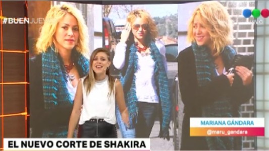 Shakira, con nuevo look