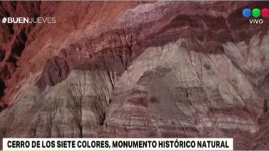 Declaran monumento histórico natural al Cerro de los Siete Colores