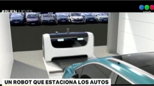 Prueban un robot autónomo que estaciona autos en los aeropuertos