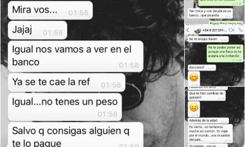Un empleado bancario será sancionado por acosar a una clienta por WhatsApp