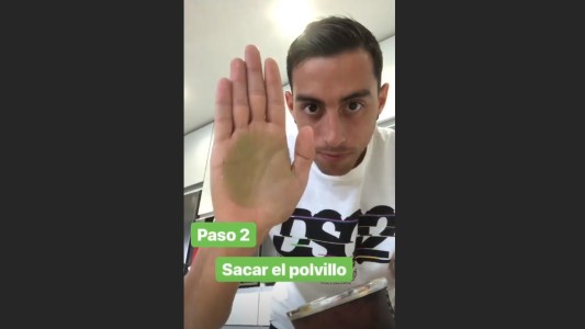 El tutorial de Funes Mori para hacer un buen mate es el viral del día