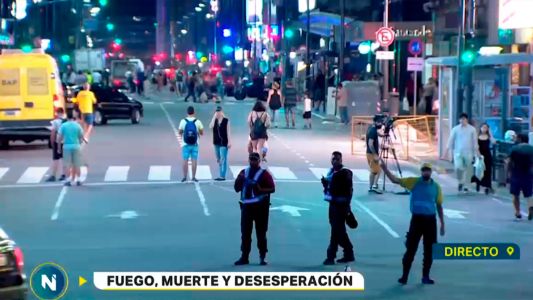 Un muerto y cuatro heridos graves por incendio en el Hotel Las Naciones