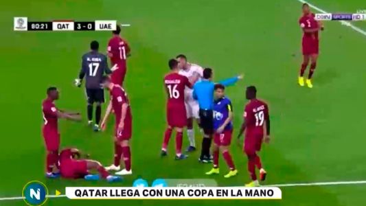 Qatar llega con una copa en la mano