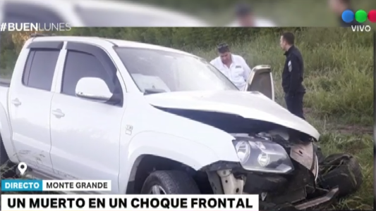 Salía de trabajar y murió atropellado por una mujer que se quedó dormida al volante