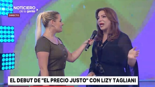 "Estoy emocionada, me gusta jugar": arrancó "El precio justo" con Lizy Tagliani