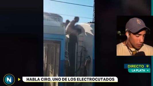 Habló uno de los jóvenes electrocutados: "Fue una locura, tengo un trauma en la cabeza"