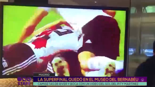 La Superfinal quedó en el museo del Bernabéu