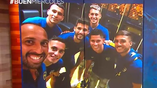 Boca: selfie de presentación