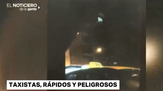 Taxistas rápidos y peligrosos en Mar del Plata