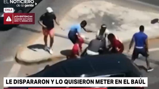 Video impactante: brutal intento de secuestro en Chile