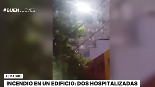 Incendio en un edificio en Almagro