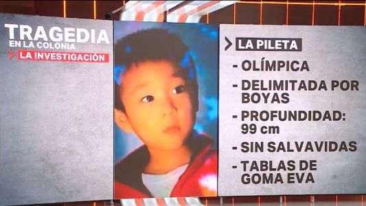 Nene ahogado en la pileta de la colonia: la investigación
