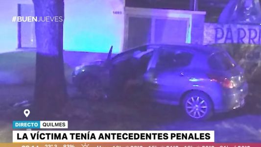 Quilmes: acribillaron de seis balazos a un hombre en plena calle