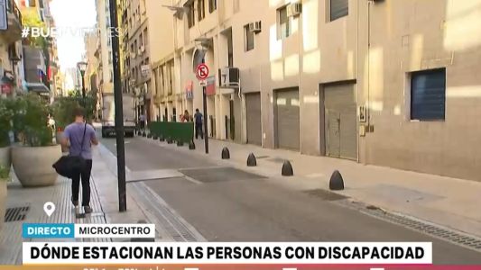 Quejas por la falta de espacios para estacionar en microcentro