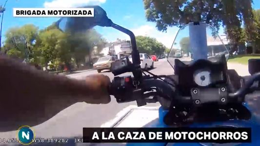 Cómo son los operativos para atrapar a motochorros