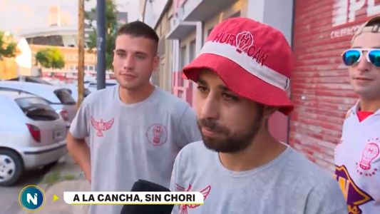 La cancha de Huracán, sin choripán