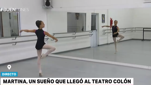 La historia de la bailarina de 12 años que ganó una beca en Nueva York