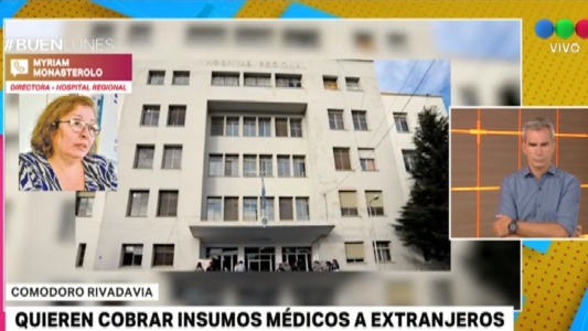 Comodoro Rivadavia: quieren cobrar insumos médicos a extranjeros