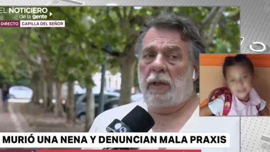 "Les creo a los médicos": nena murió tras ser dada de alta tres veces en dos días