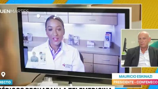"Las consultas virtuales son insuficientes": médicos contra telemedicina