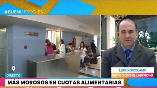 Deudores de cuota alimentaria: "Hay inscriptos casi 1400 hombres y 14 mujeres"