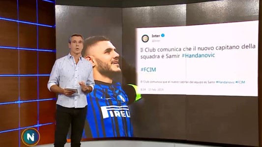 En medio de las negociaciones con Inter, le sacaron la capitanía a Icardi