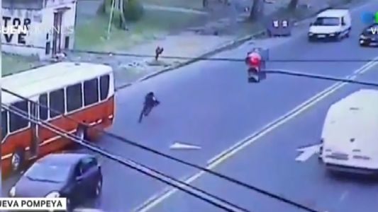 Robo en Nueva Pompeya: policías lo corrieron y lo atraparon