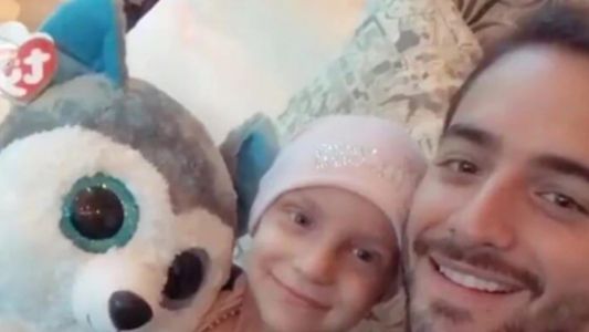 La nena que conmovió a Maluma recibió el alta: el emotivo video de su madre