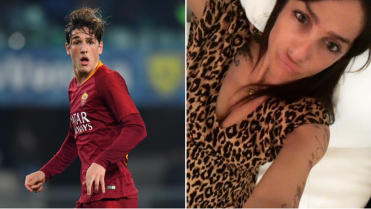 El jugador de la Roma Zaniolo le pidió a su madre que no suba más fotos hot