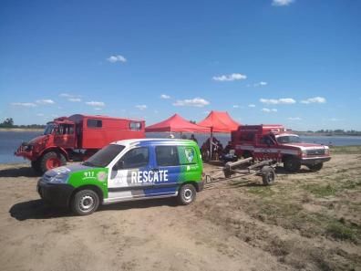 Un hombre murió ahogado en el río Salado tras salvar a dos de sus hijos